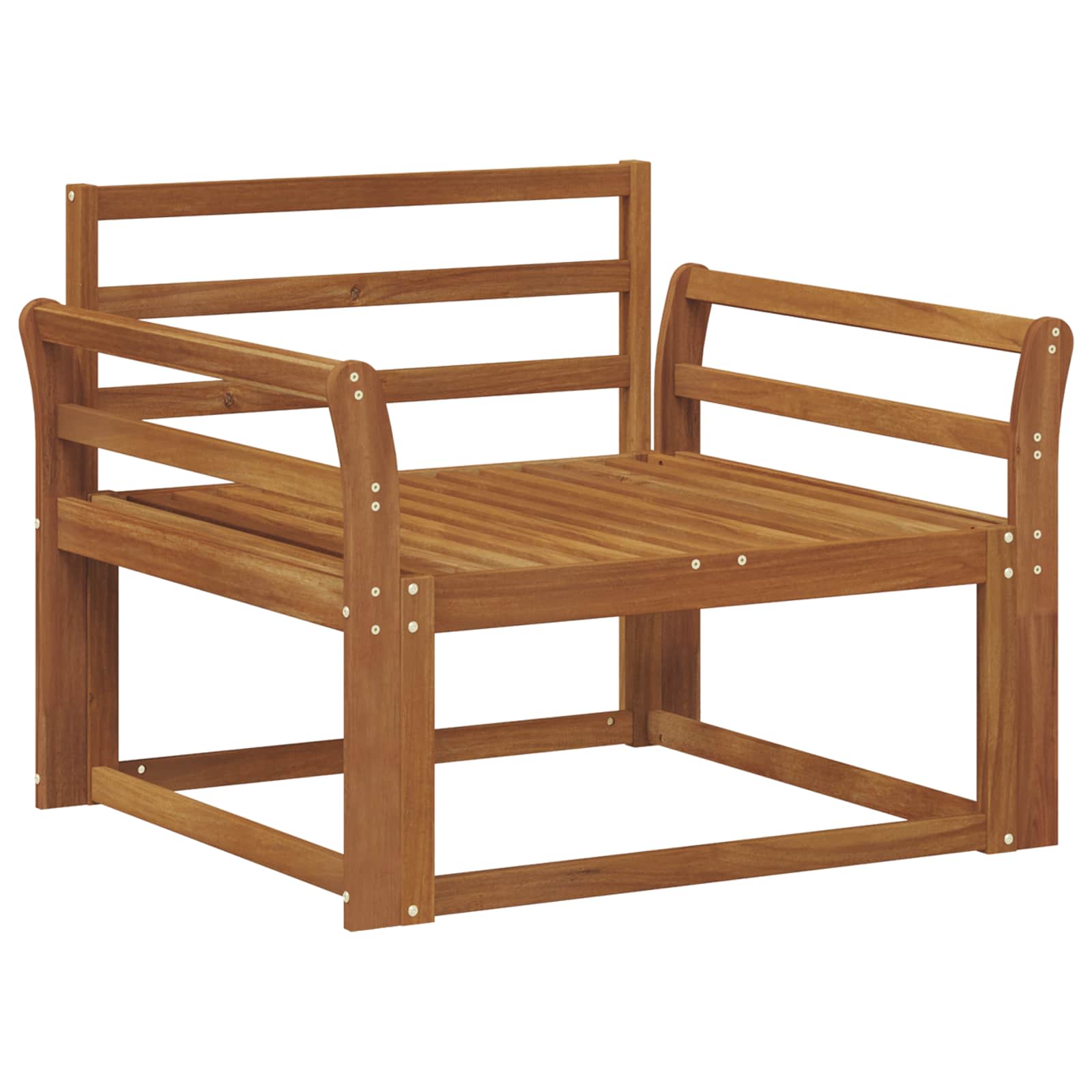 Buiten Midden Sofa Massief Acaciahout Naturel image 2