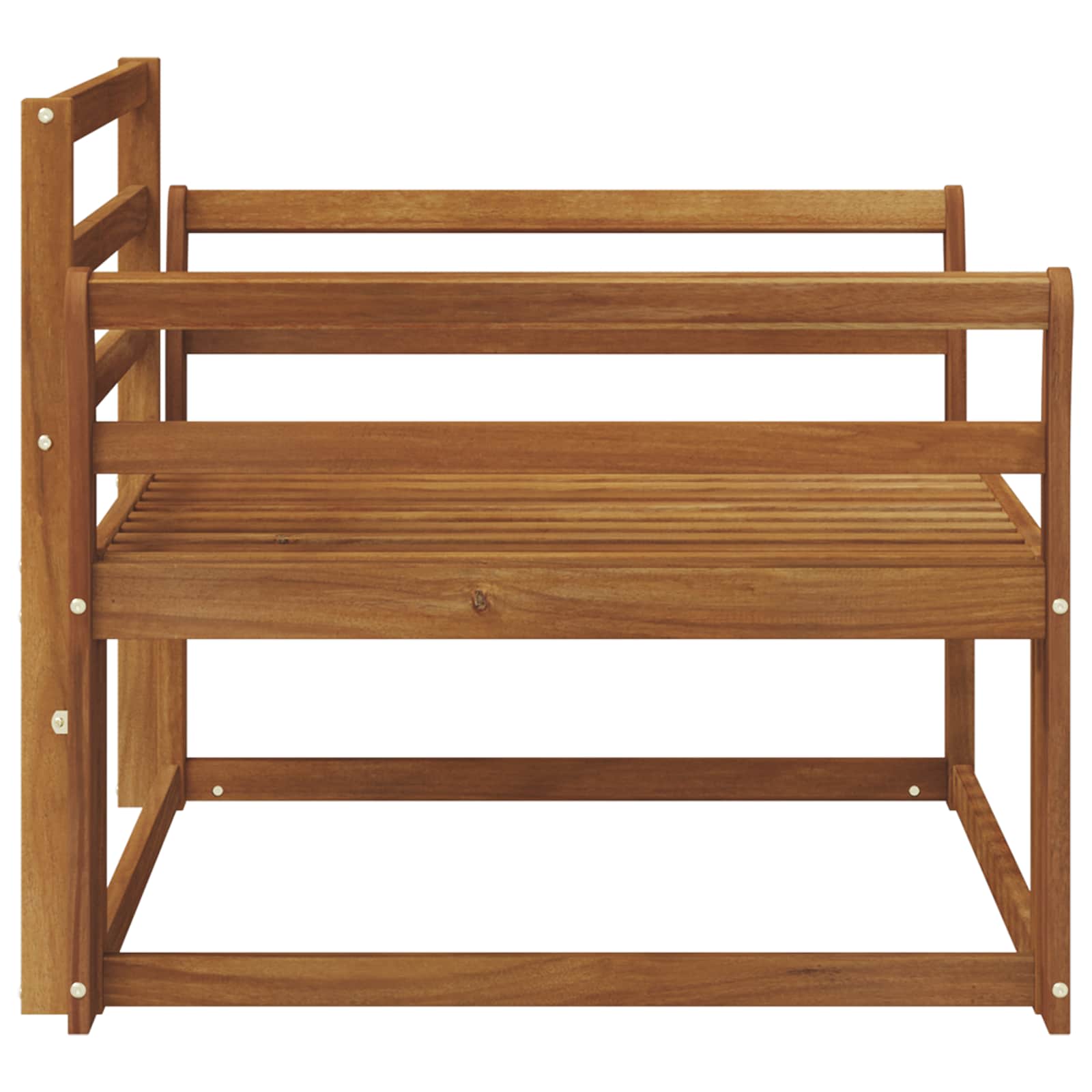 Buiten Midden Sofa Massief Acaciahout Naturel image 4