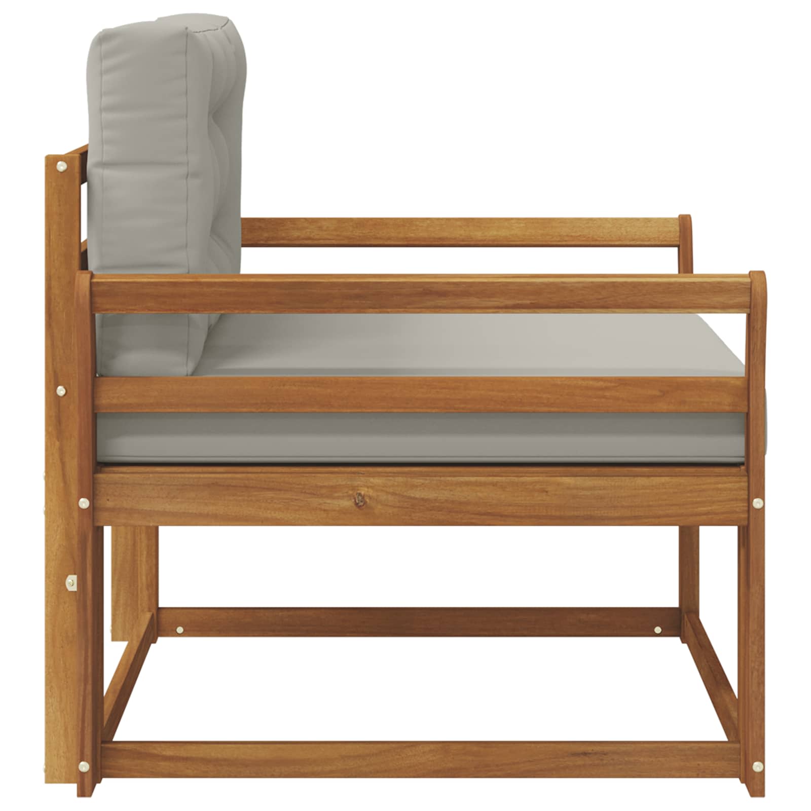 Buiten Midden Sofa Massief Acaciahout Naturel image 4