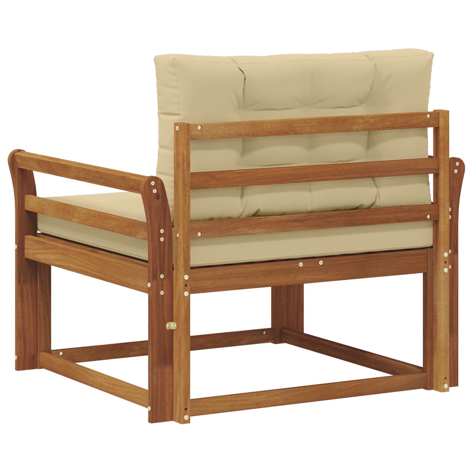 Buiten Midden Sofa Massief Acaciahout Naturel image 5