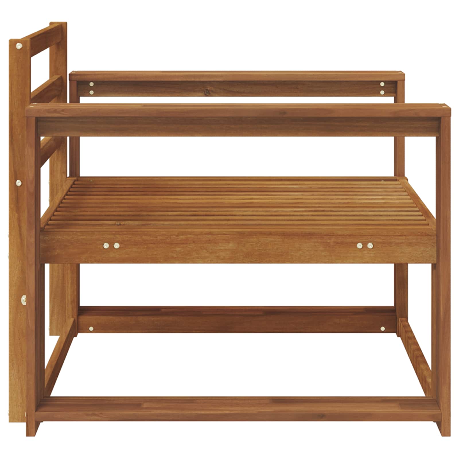 Buiten Midden Sofa Massief Acaciahout Naturel image 4