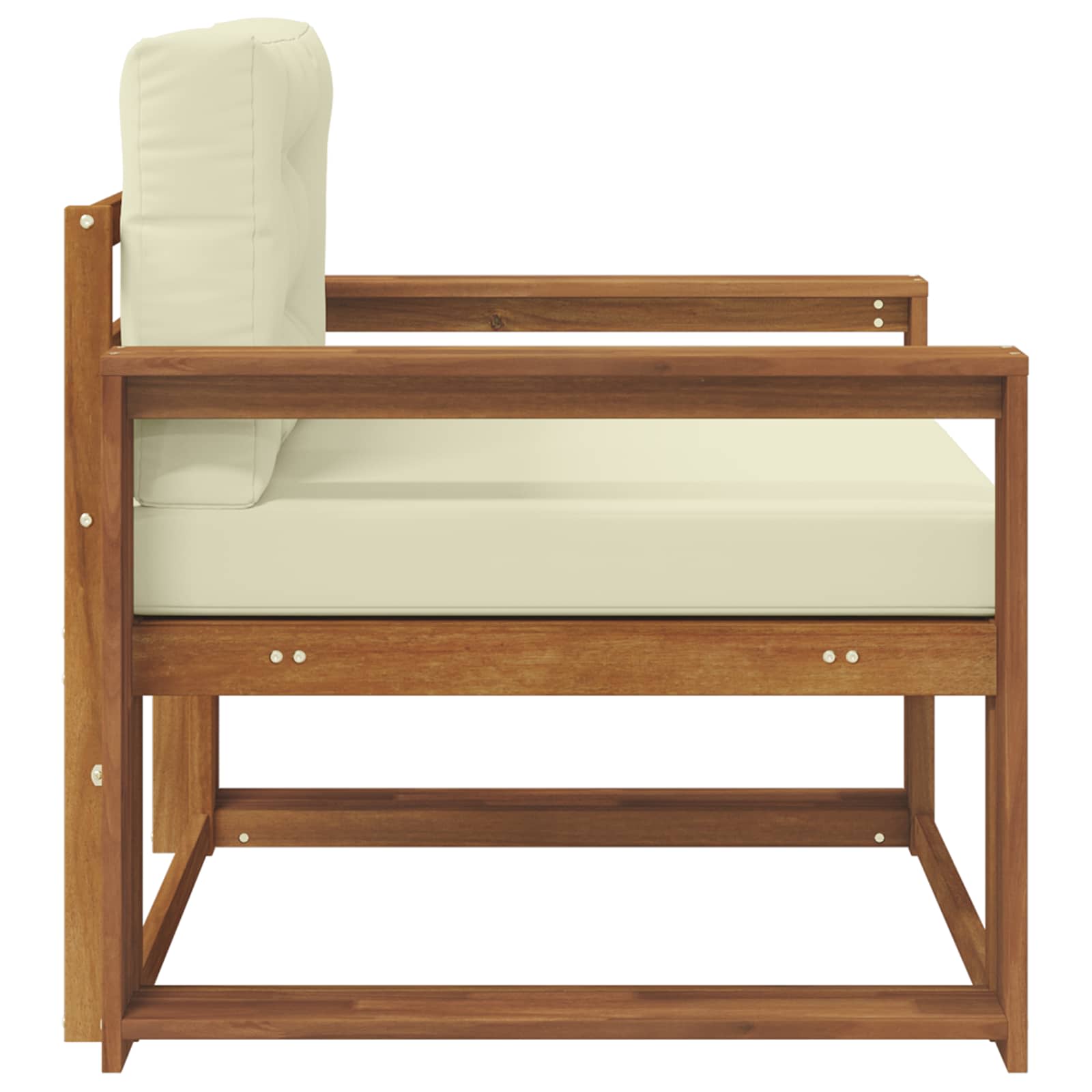 Buiten Midden Sofa Massief Acaciahout Naturel image 4