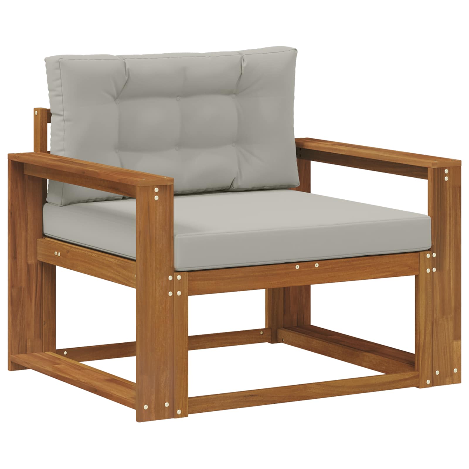 Buiten Midden Sofa Massief Acaciahout Naturel image 2