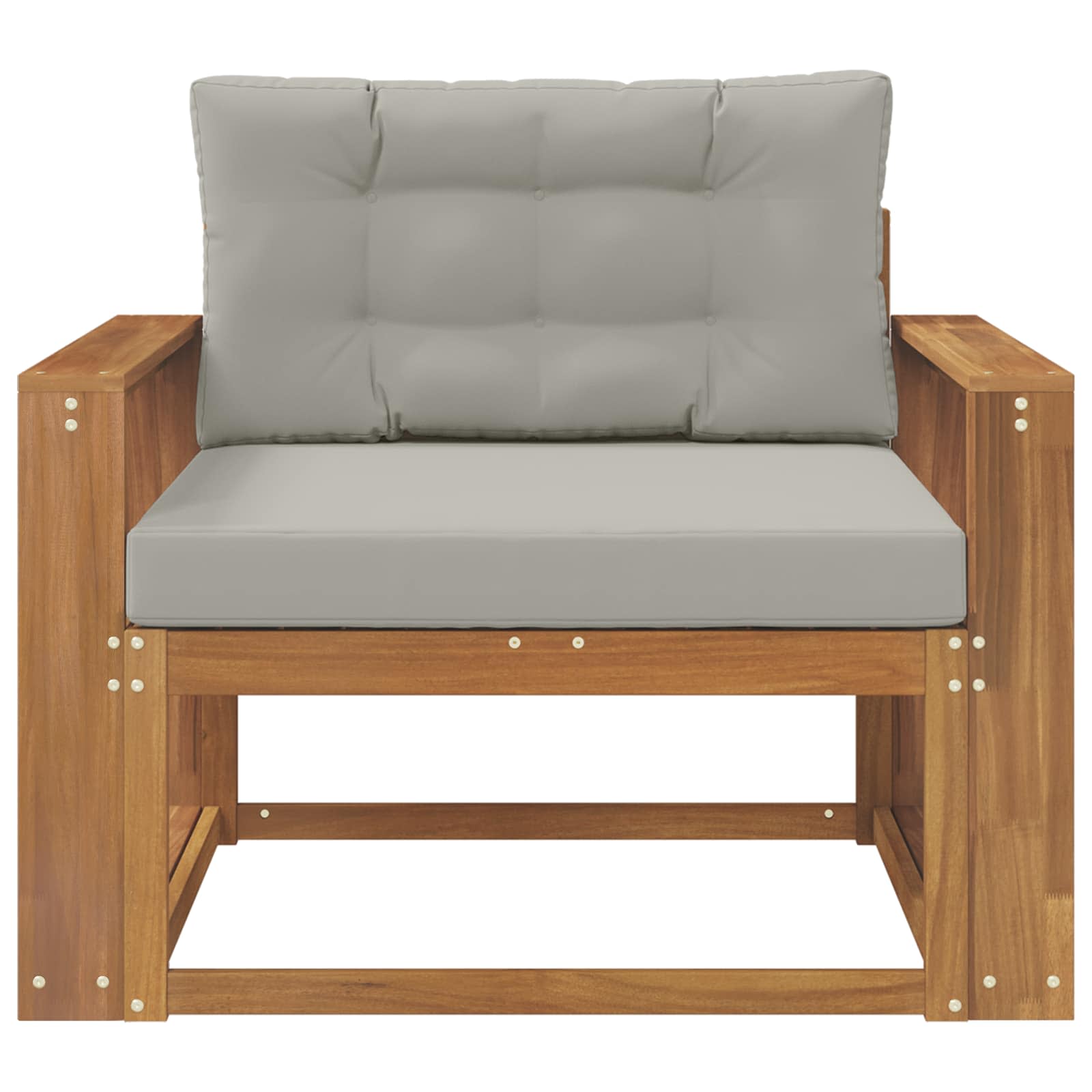 Buiten Midden Sofa Massief Acaciahout Naturel image 3