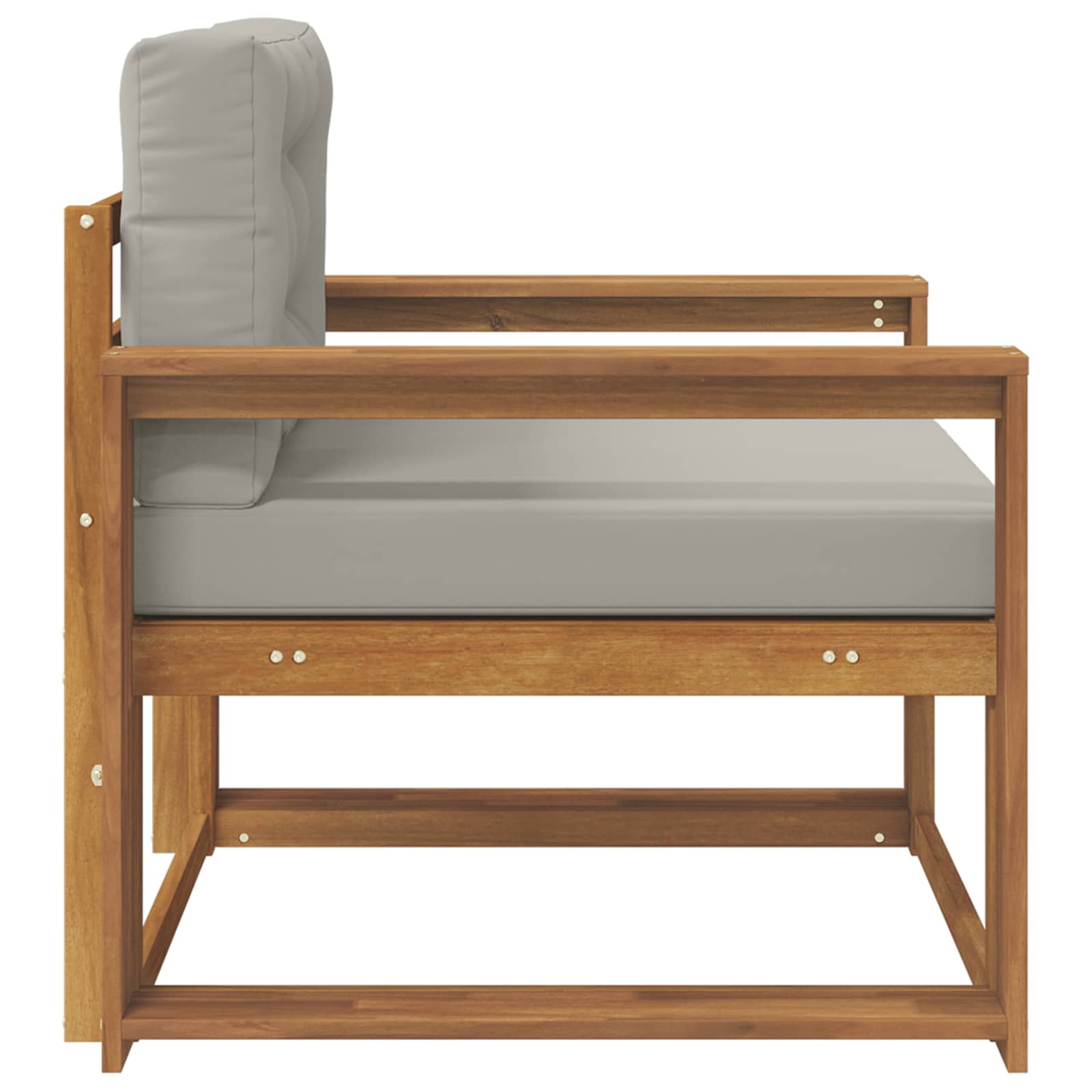 Buiten Midden Sofa Massief Acaciahout Naturel image 4