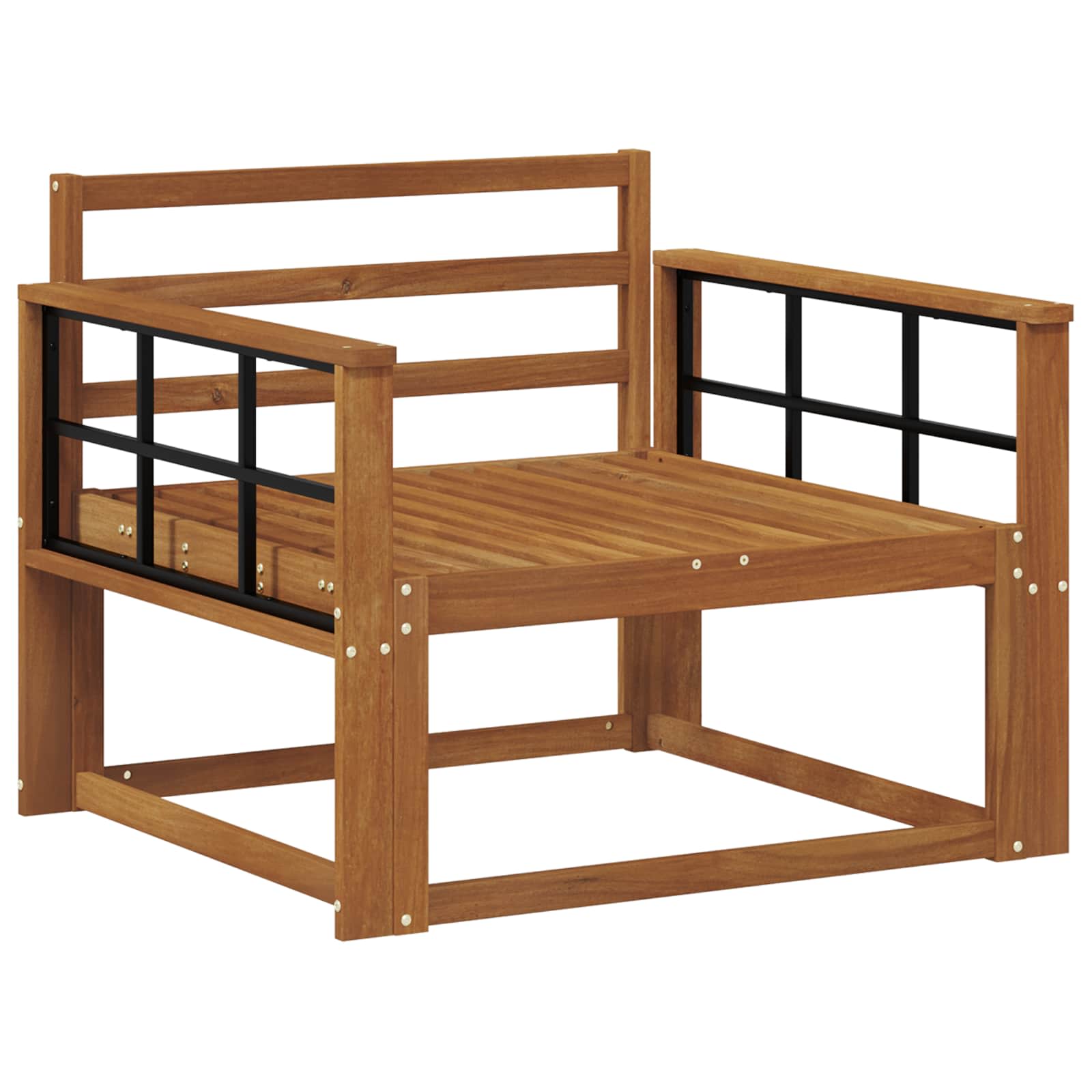 Buiten Midden Sofa Massief Acaciahout Naturel image 2