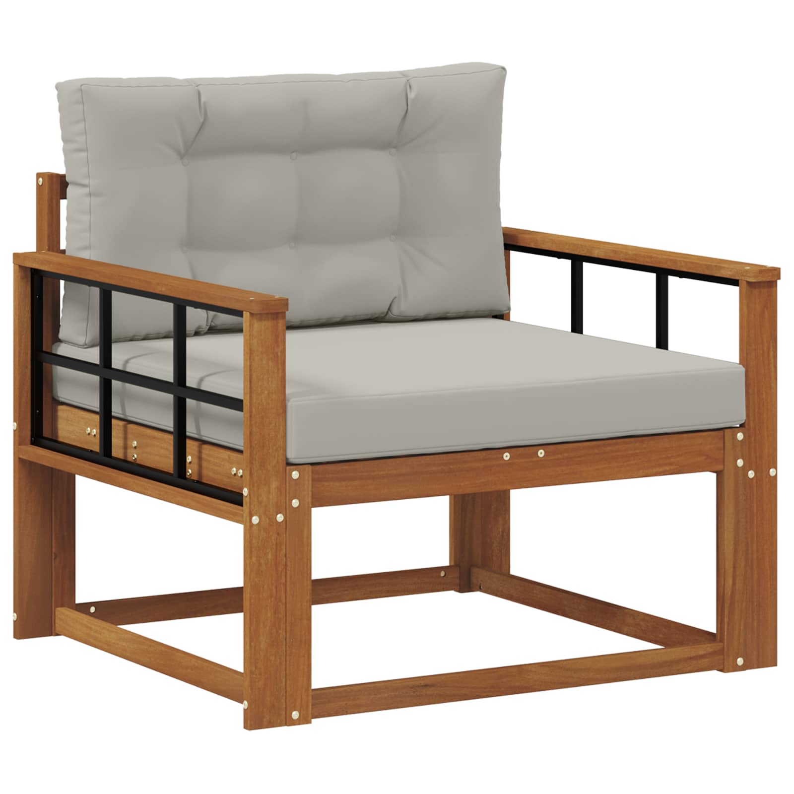 Buiten Midden Sofa Massief Acaciahout Naturel image 2