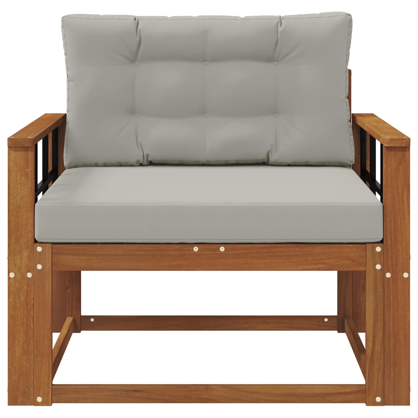 Buiten Midden Sofa Massief Acaciahout Naturel image 3