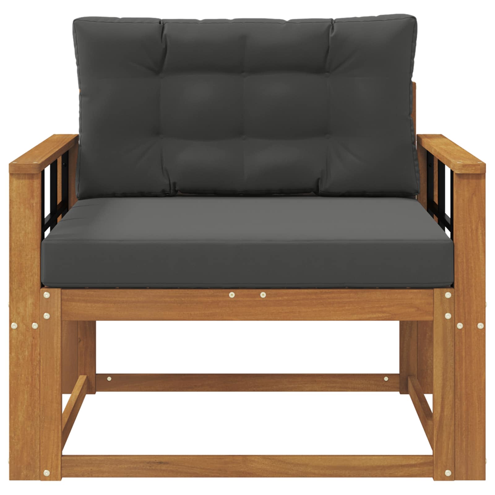 Buiten Midden Sofa Massief Acaciahout Naturel image 3