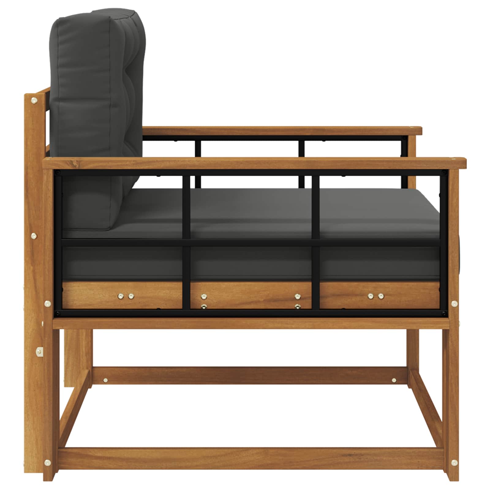 Buiten Midden Sofa Massief Acaciahout Naturel image 4