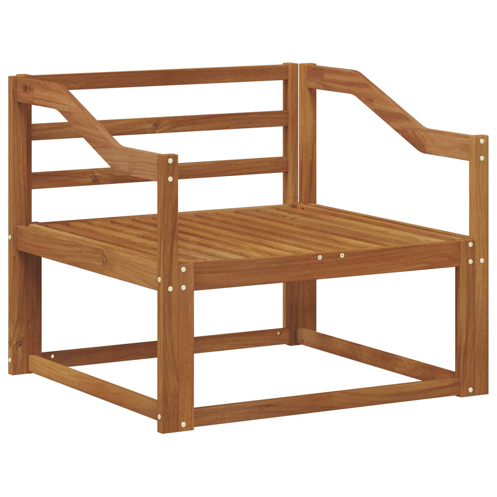 Buiten Midden Sofa Massief Acaciahout Naturel image 2