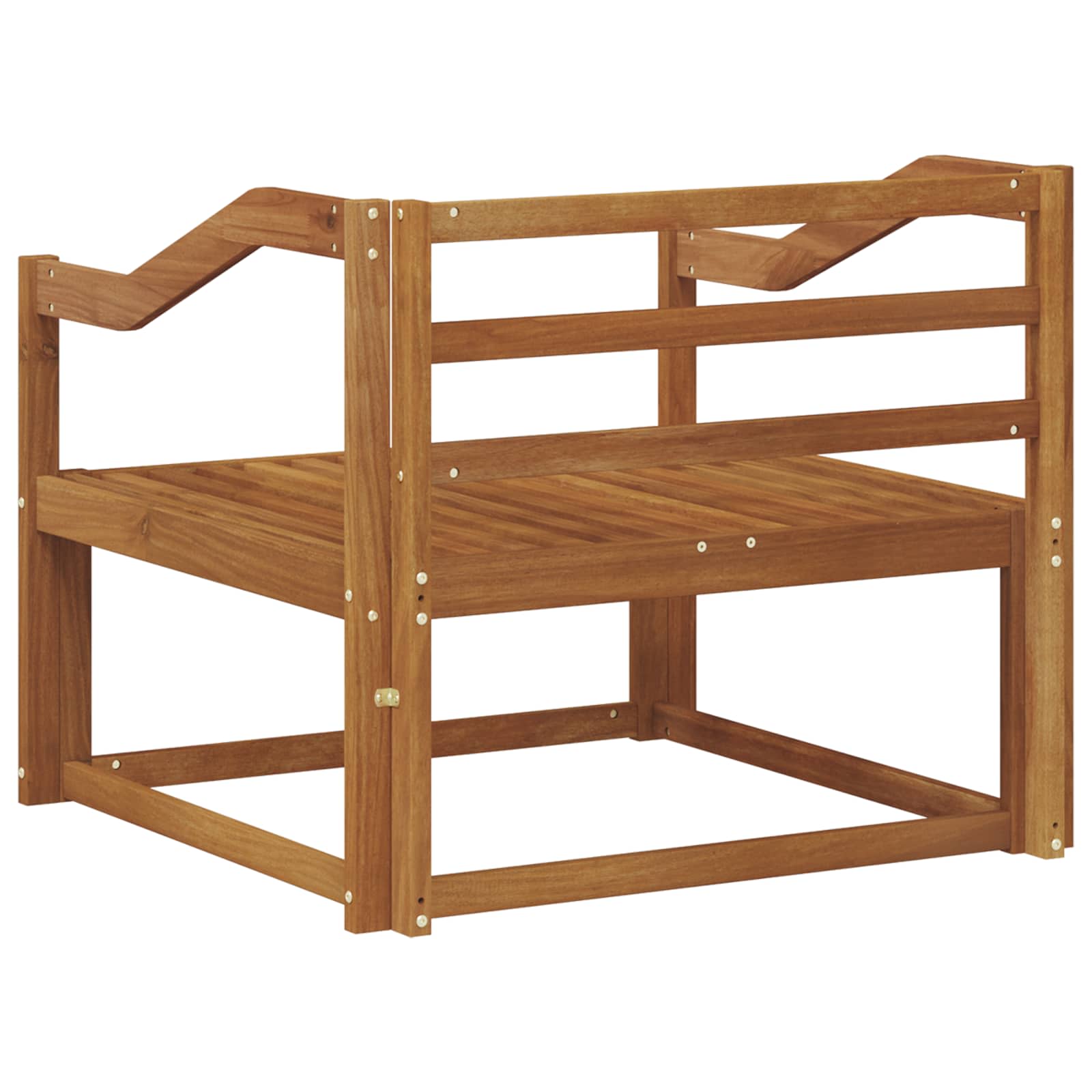 Buiten Midden Sofa Massief Acaciahout Naturel image 5