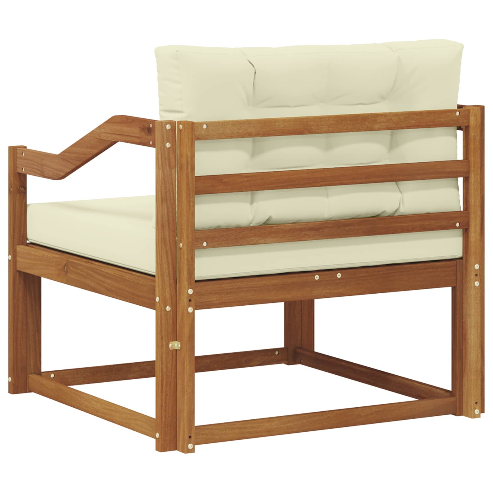 Buiten Midden Sofa Massief Acaciahout Naturel image 5