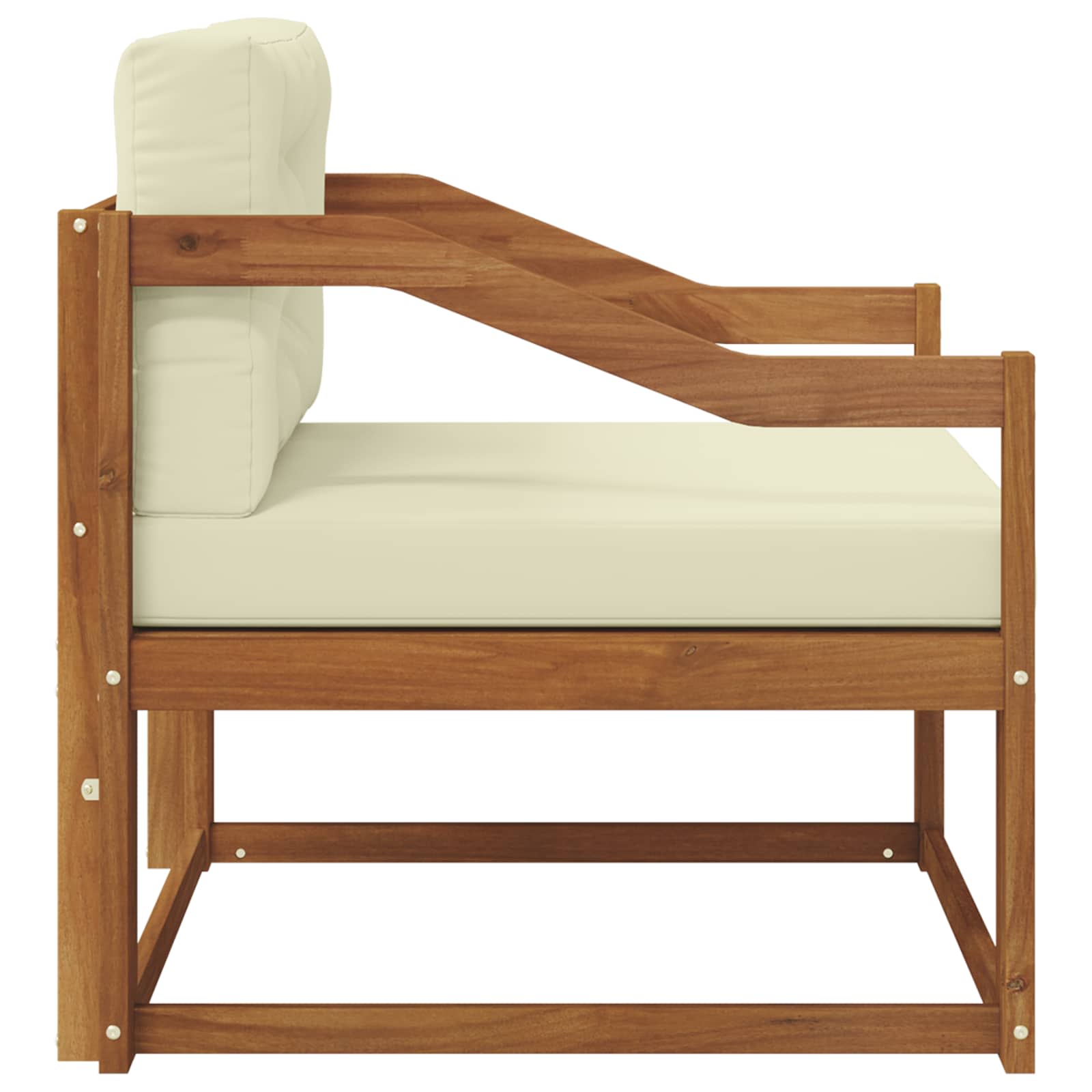 Buiten Midden Sofa Massief Acaciahout Naturel image 4