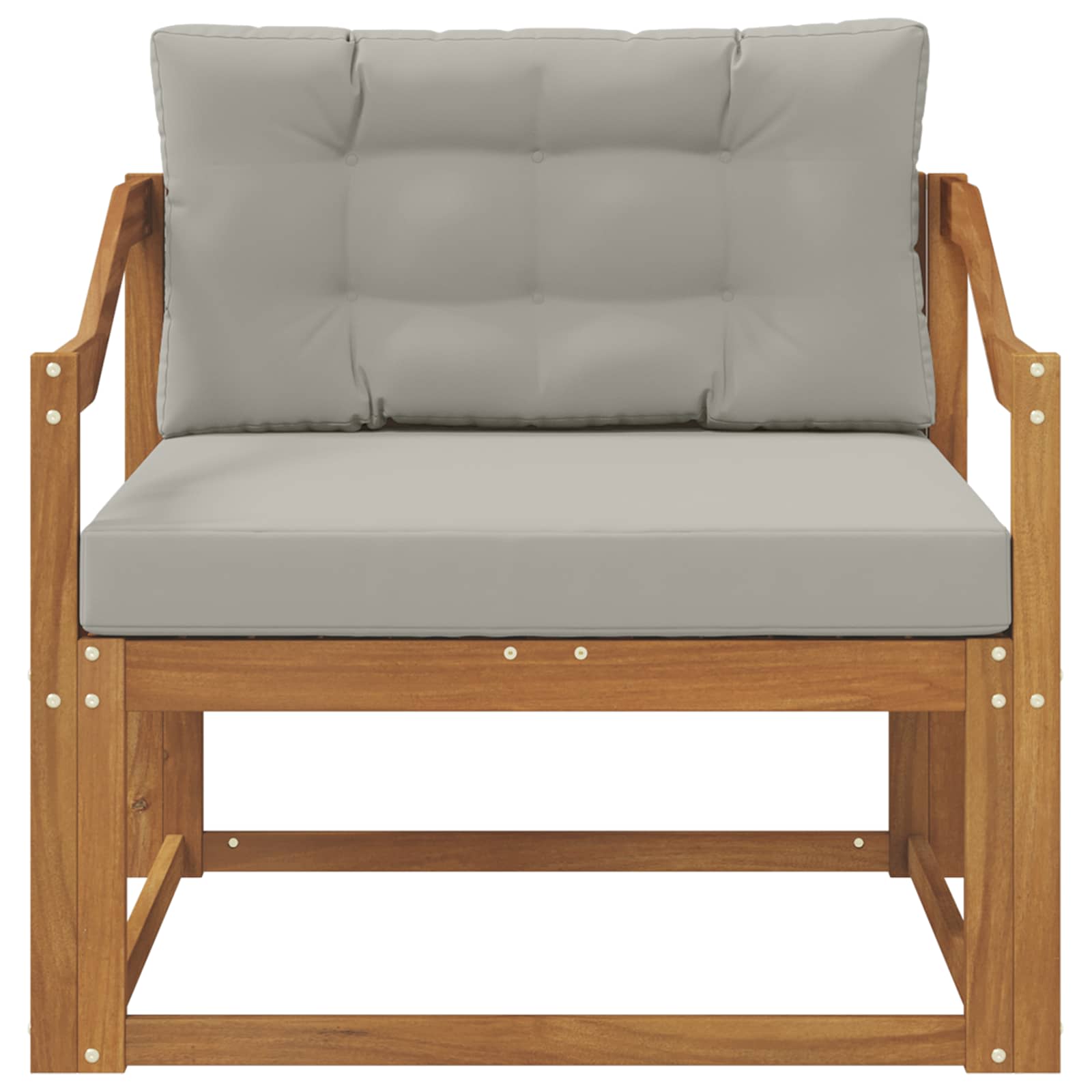 Buiten Midden Sofa Massief Acaciahout Naturel image 3