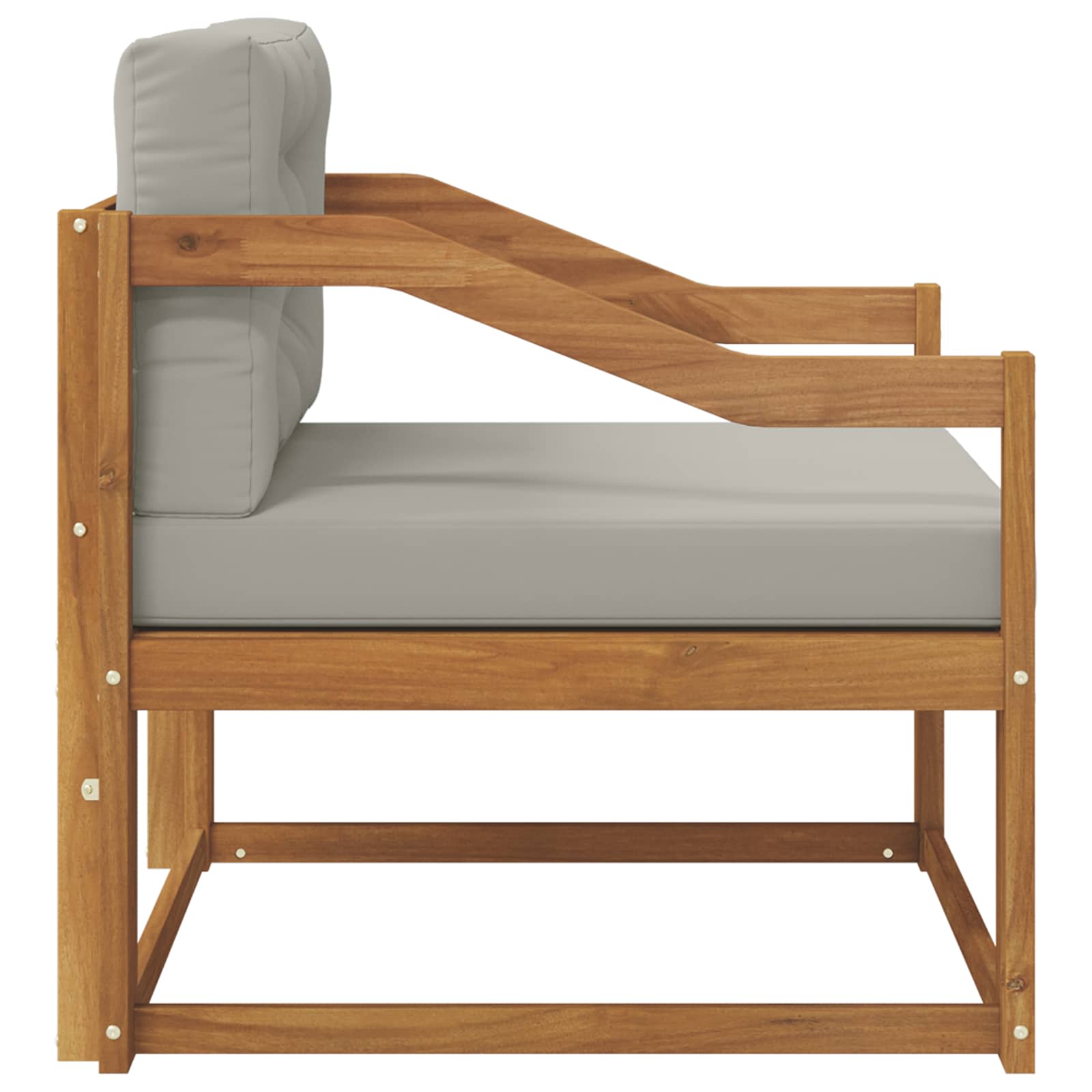 Buiten Midden Sofa Massief Acaciahout Naturel image 4