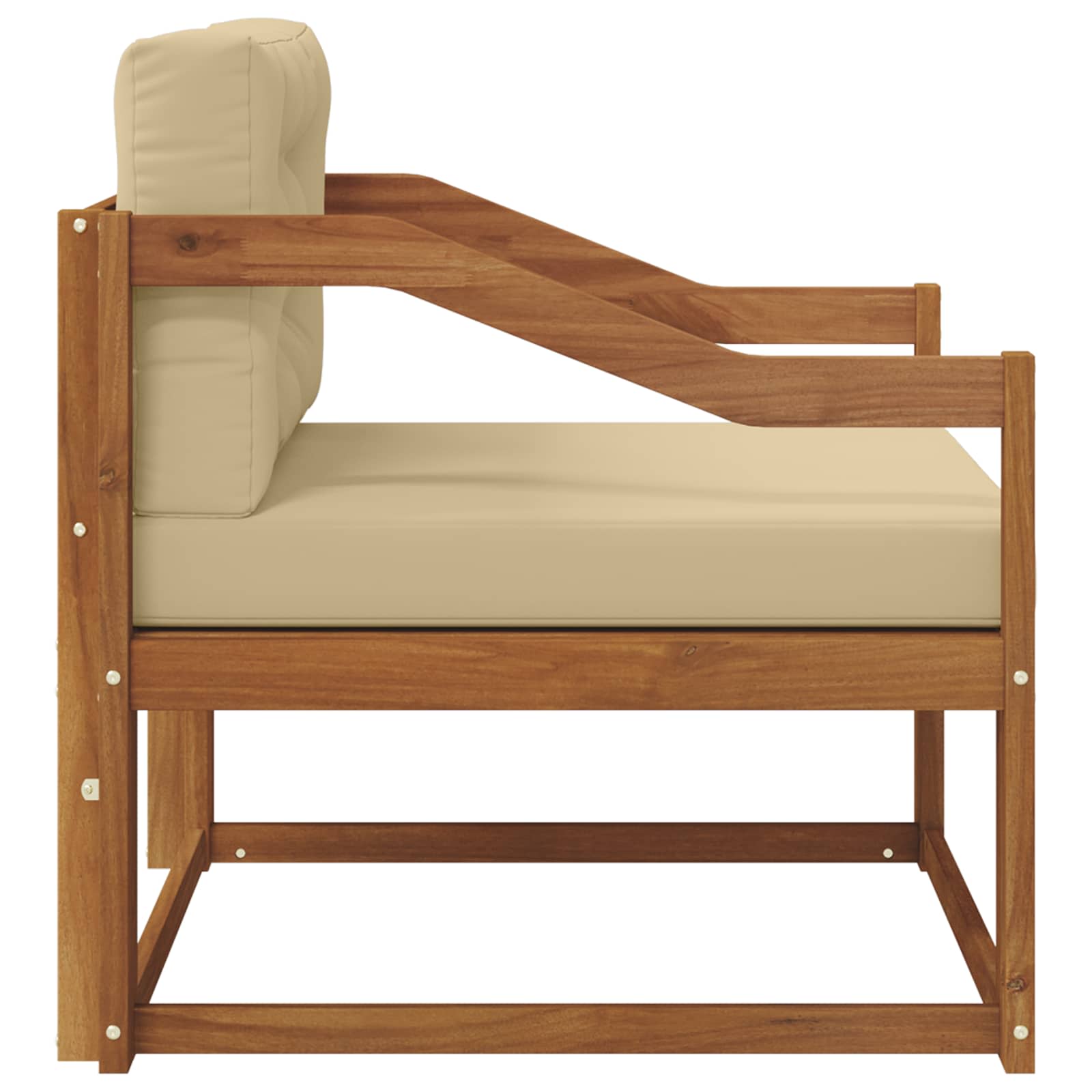 Buiten Midden Sofa Massief Acaciahout Naturel image 4