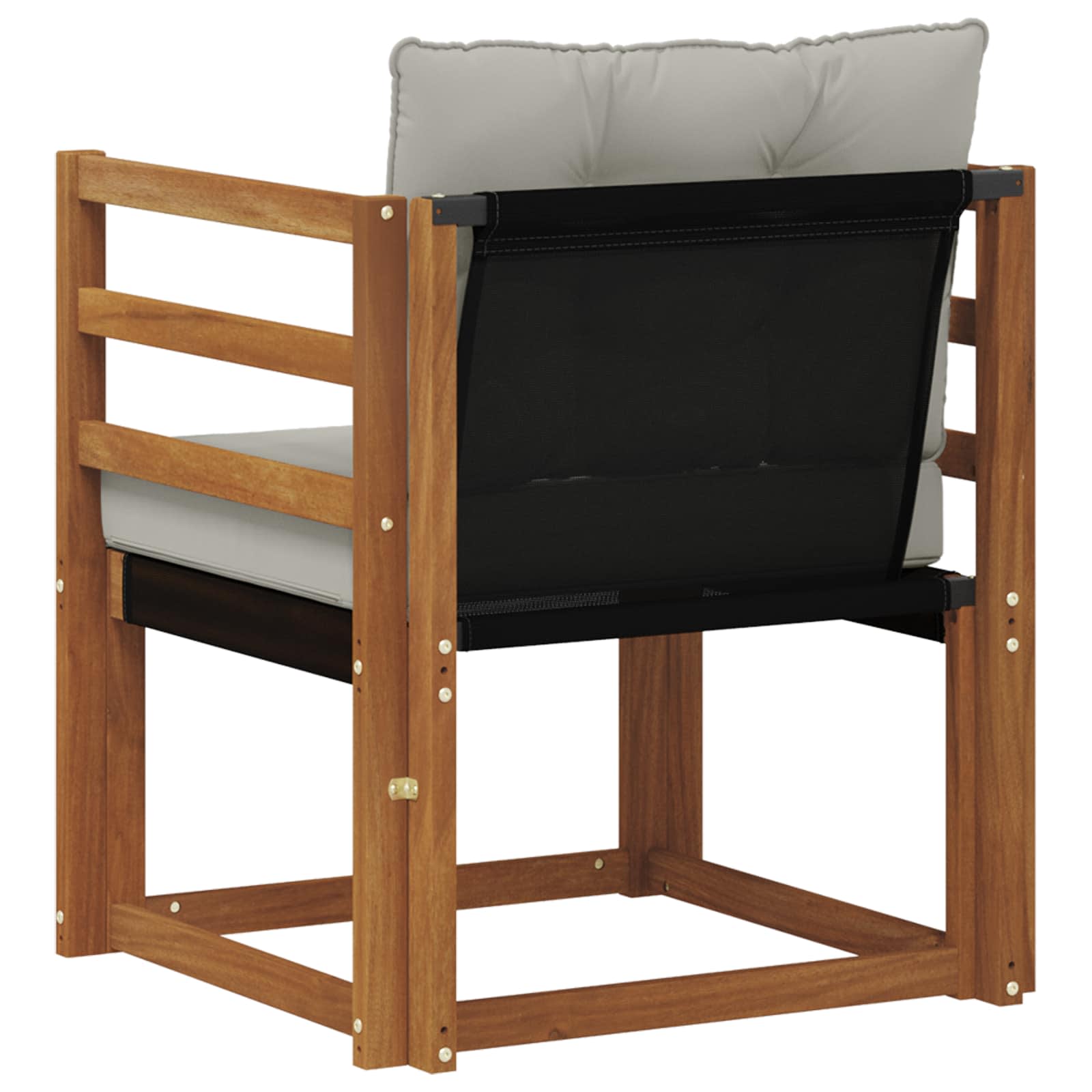 Buiten bankenset Massief Acaciahout en Textilene image 7