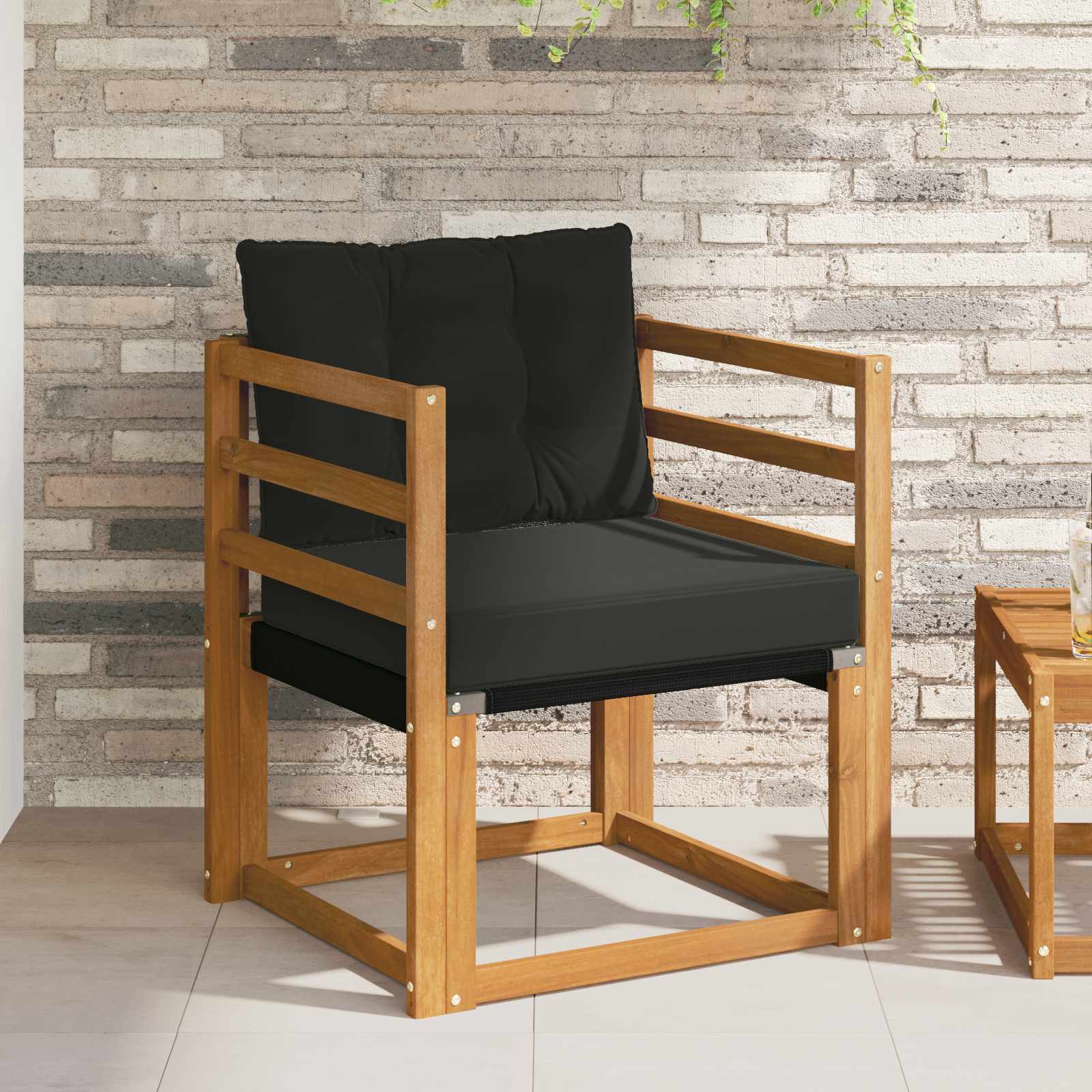 vidaXL 2 Bucata Set de canapele de exterior