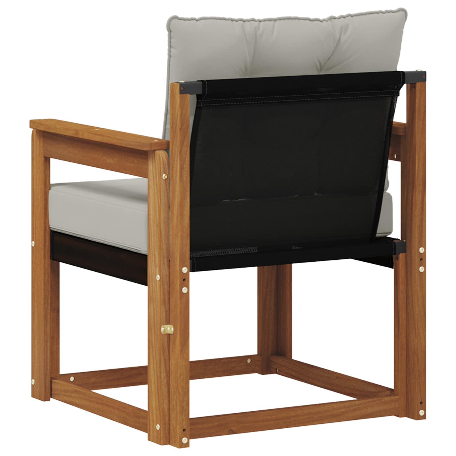 Buiten bankenset Massief Acaciahout en Textilene image 7