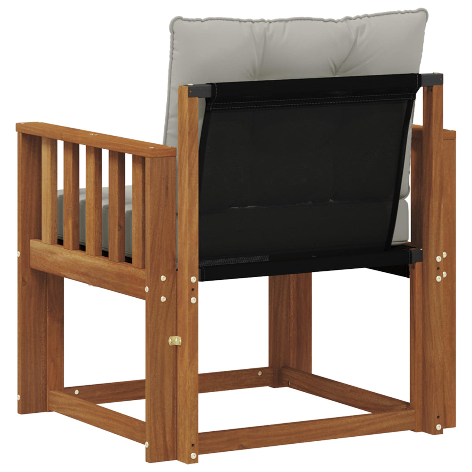 Buiten bankenset Massief Acaciahout en Textilene image 7