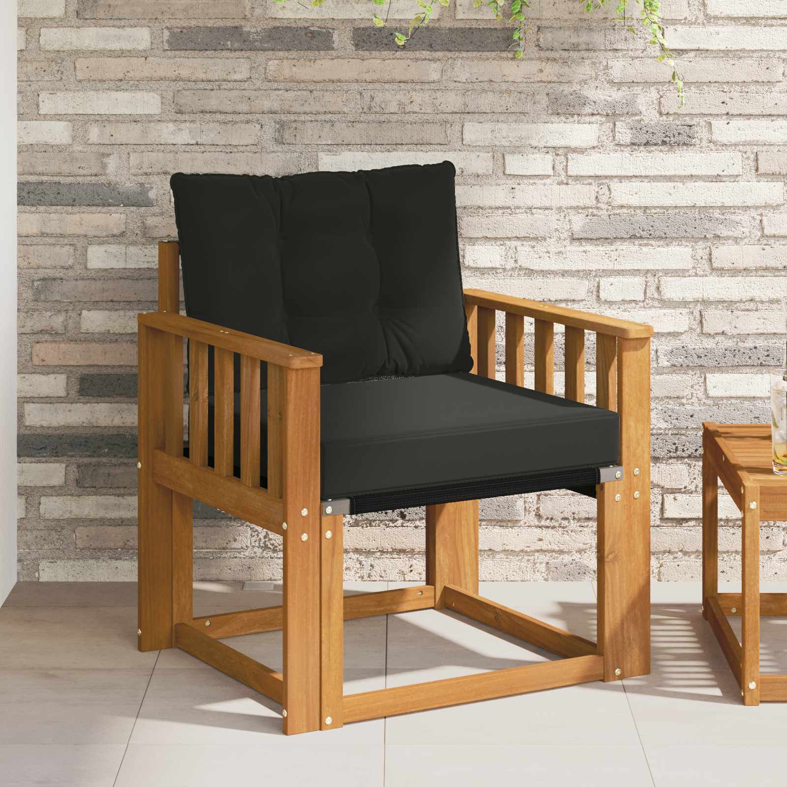 vidaXL 2 Bucata Set de canapele de exterior