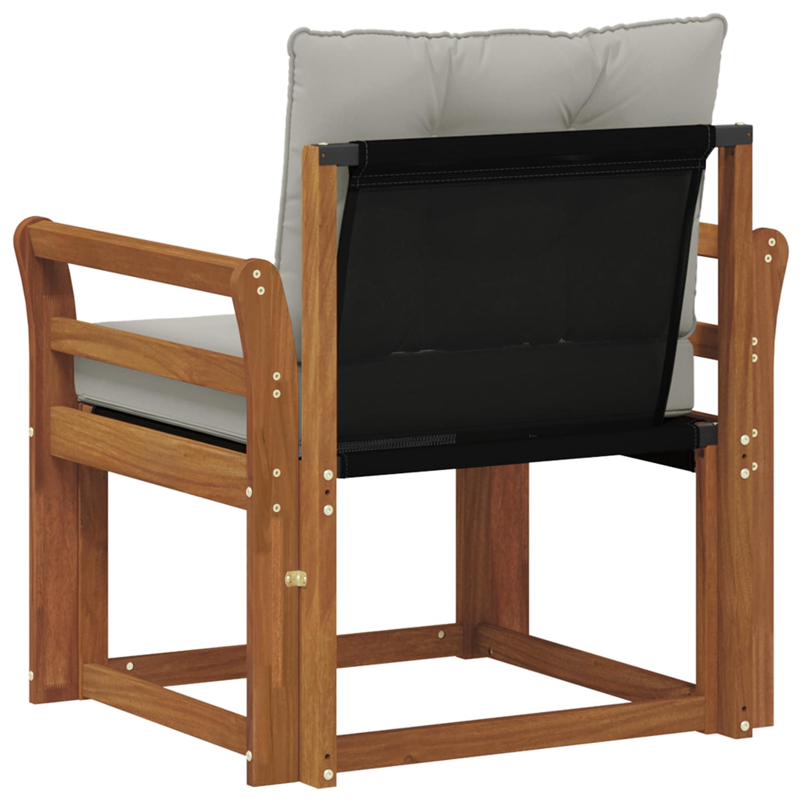 Buiten bankenset Massief Acaciahout en Textilene image 7