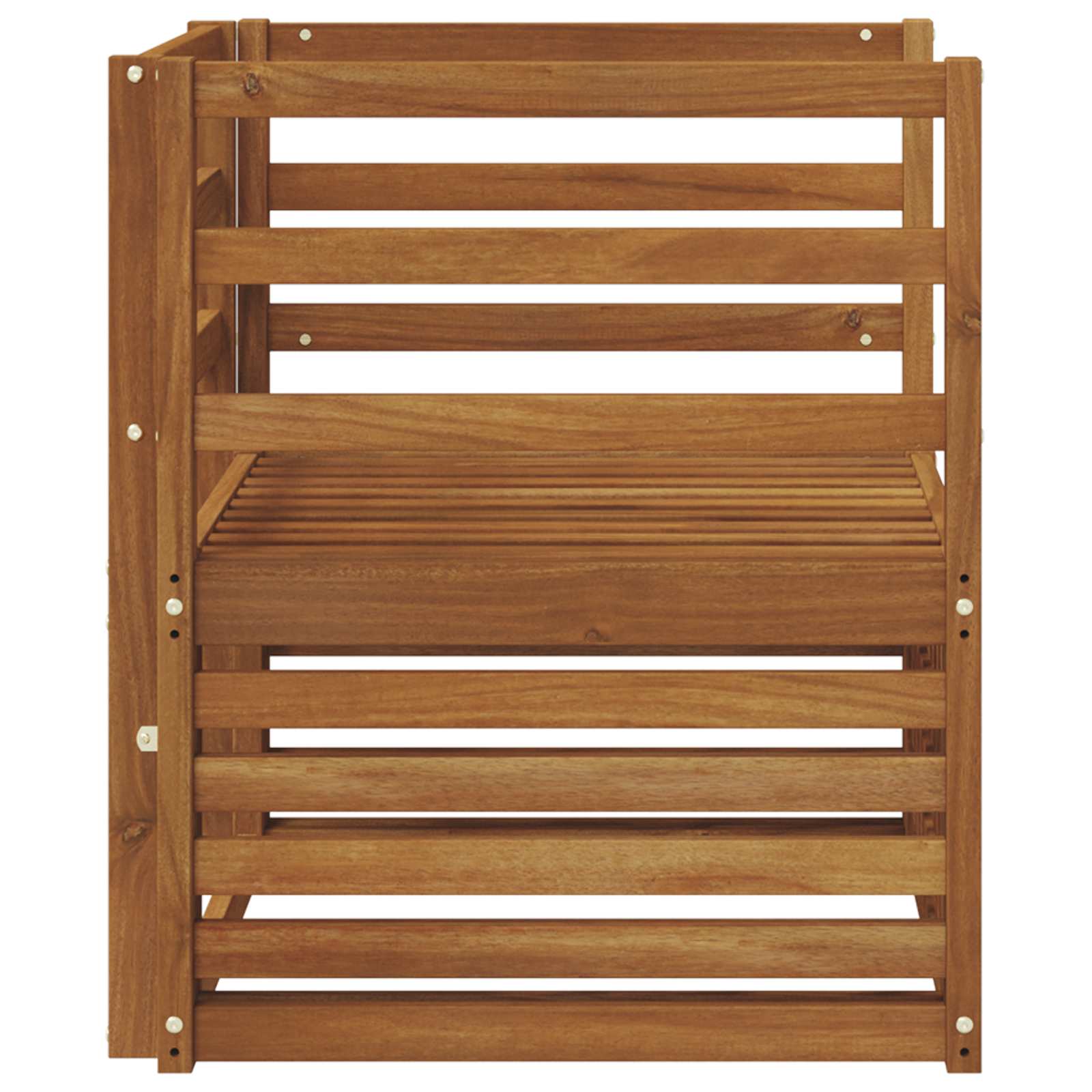 Buiten bankenset Naturel 67 x 63 x 73 cm Massief Acaciahout image 4