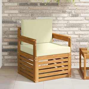 Zunanja garnitura za sedenje z blazino Naravna 71 x 63 x 73 cm