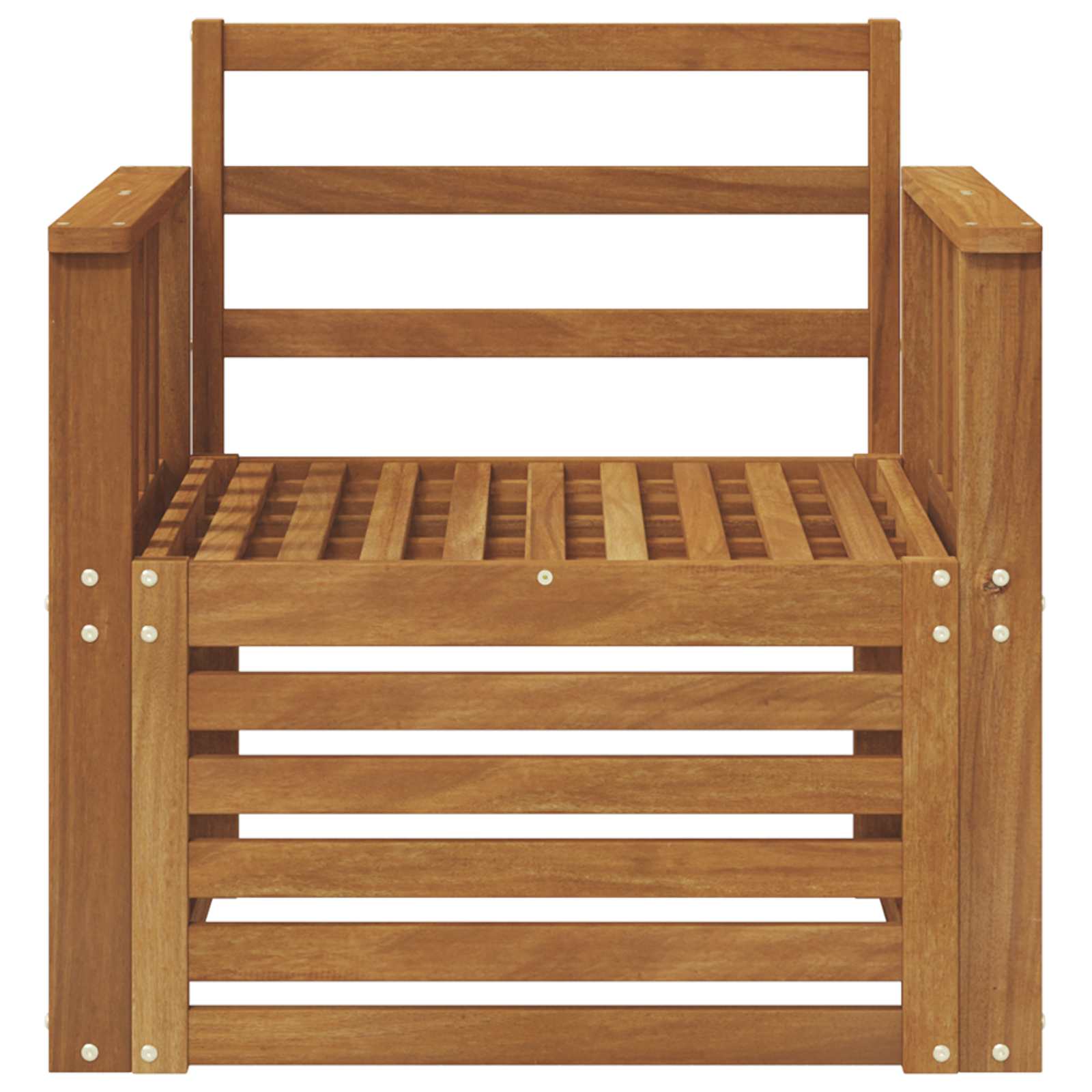 Zunanja garnitura za sedenje Naravna 71 x 63 x 73 cm - slika 3