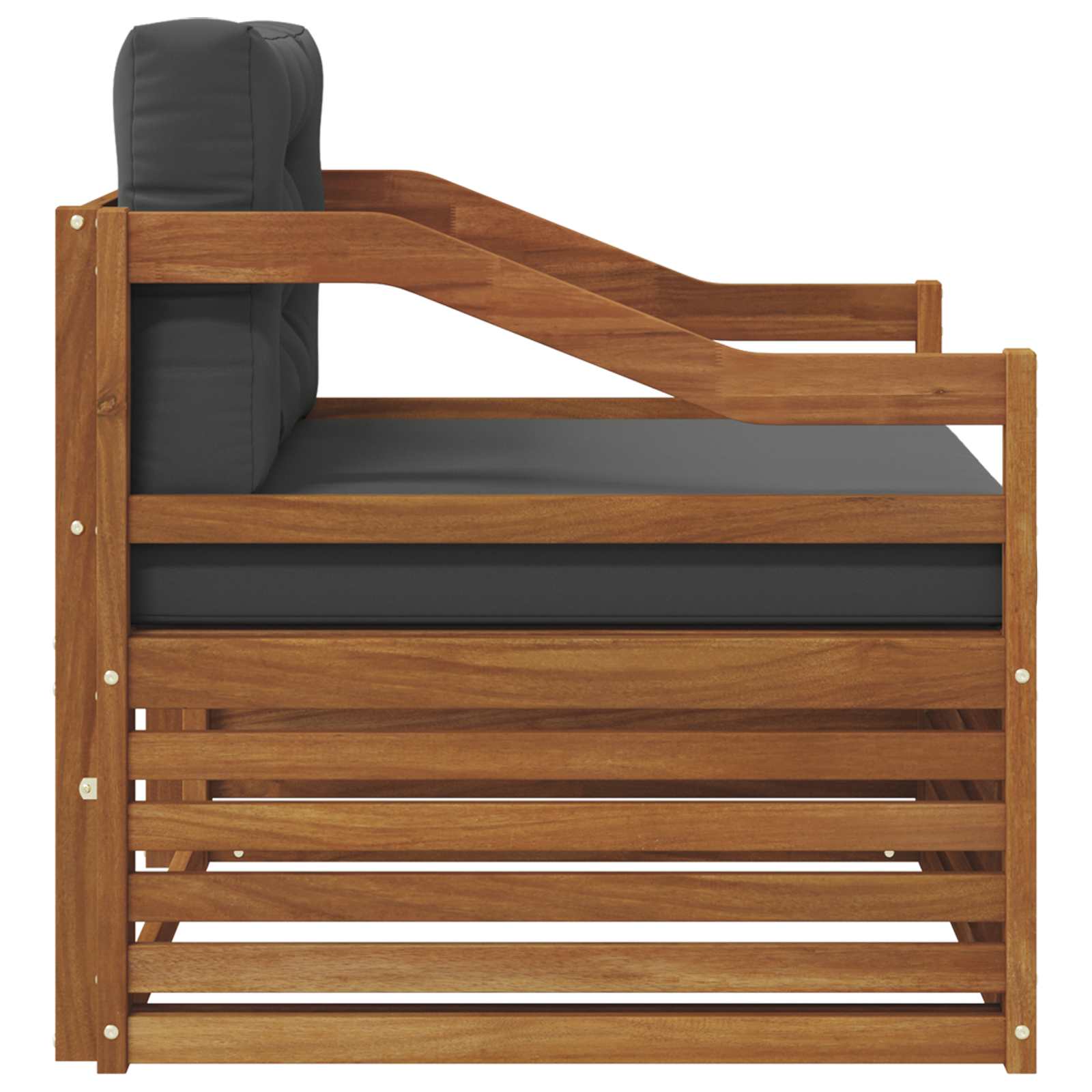 Buiten bankenset Massief Acaciahout Naturel image 4