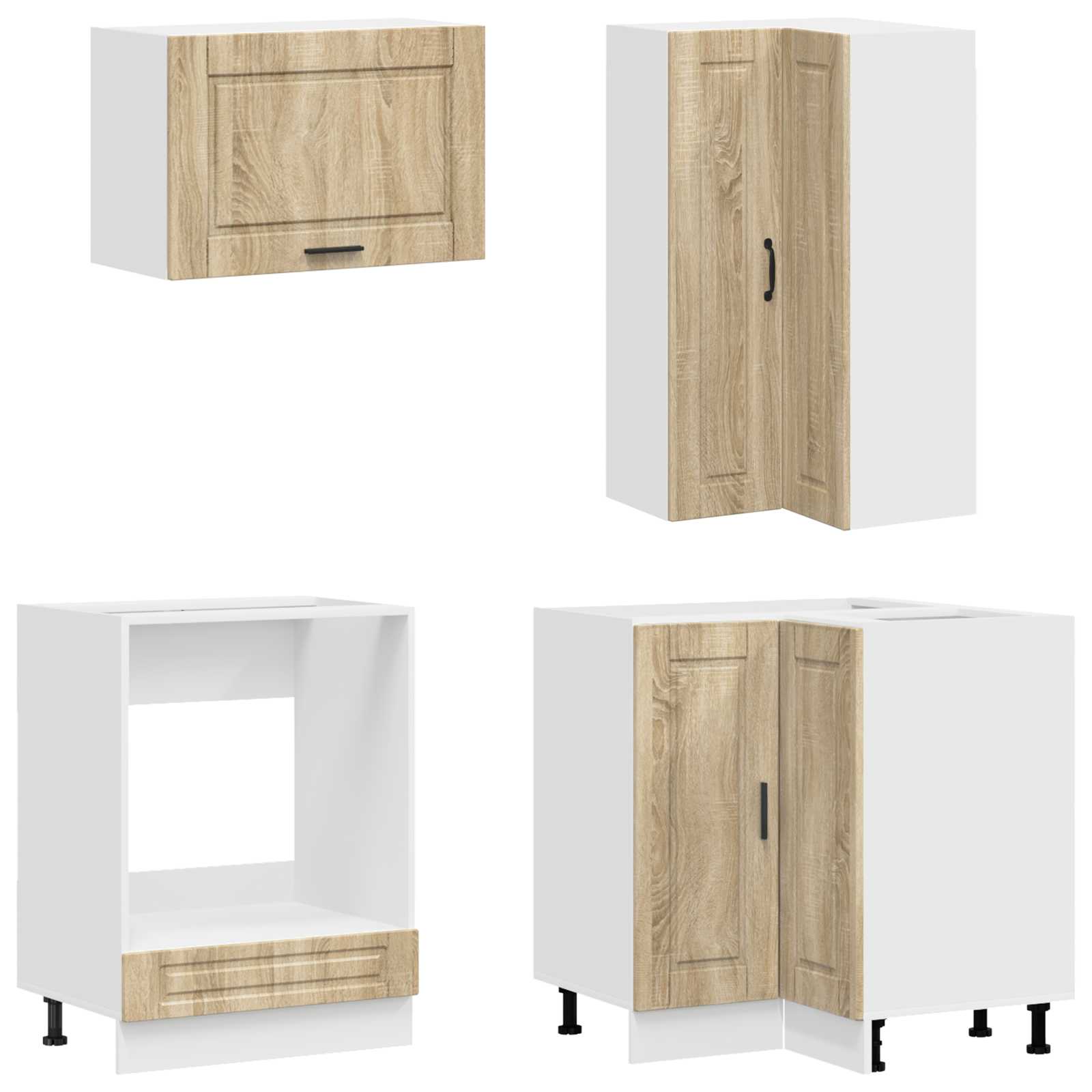 Keittiö Yksikkö PORTO 8 pcs Sonoma-tammi Tekninen puu - Image 5