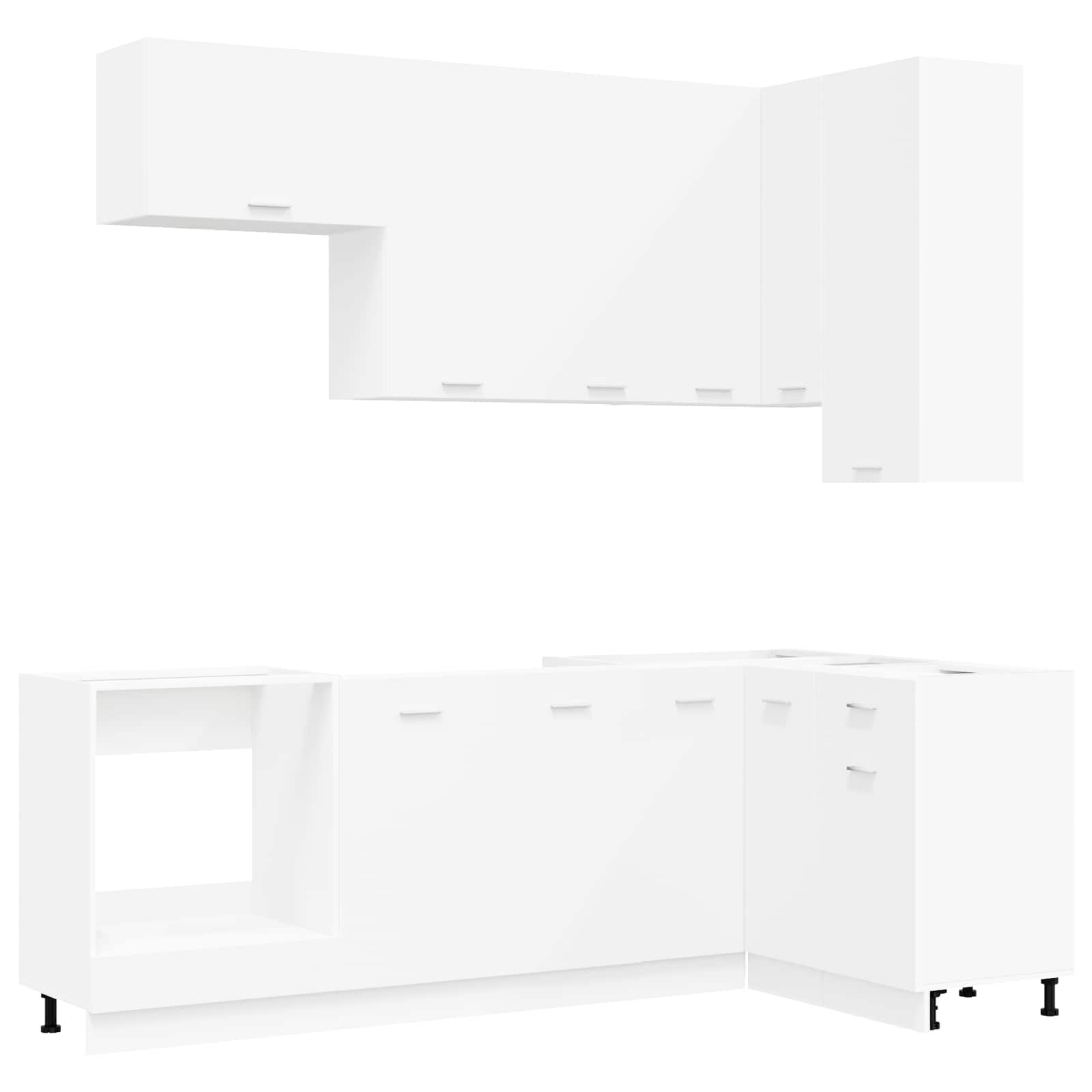 Köksenhet LYON 8 pcs Konstruerat trä