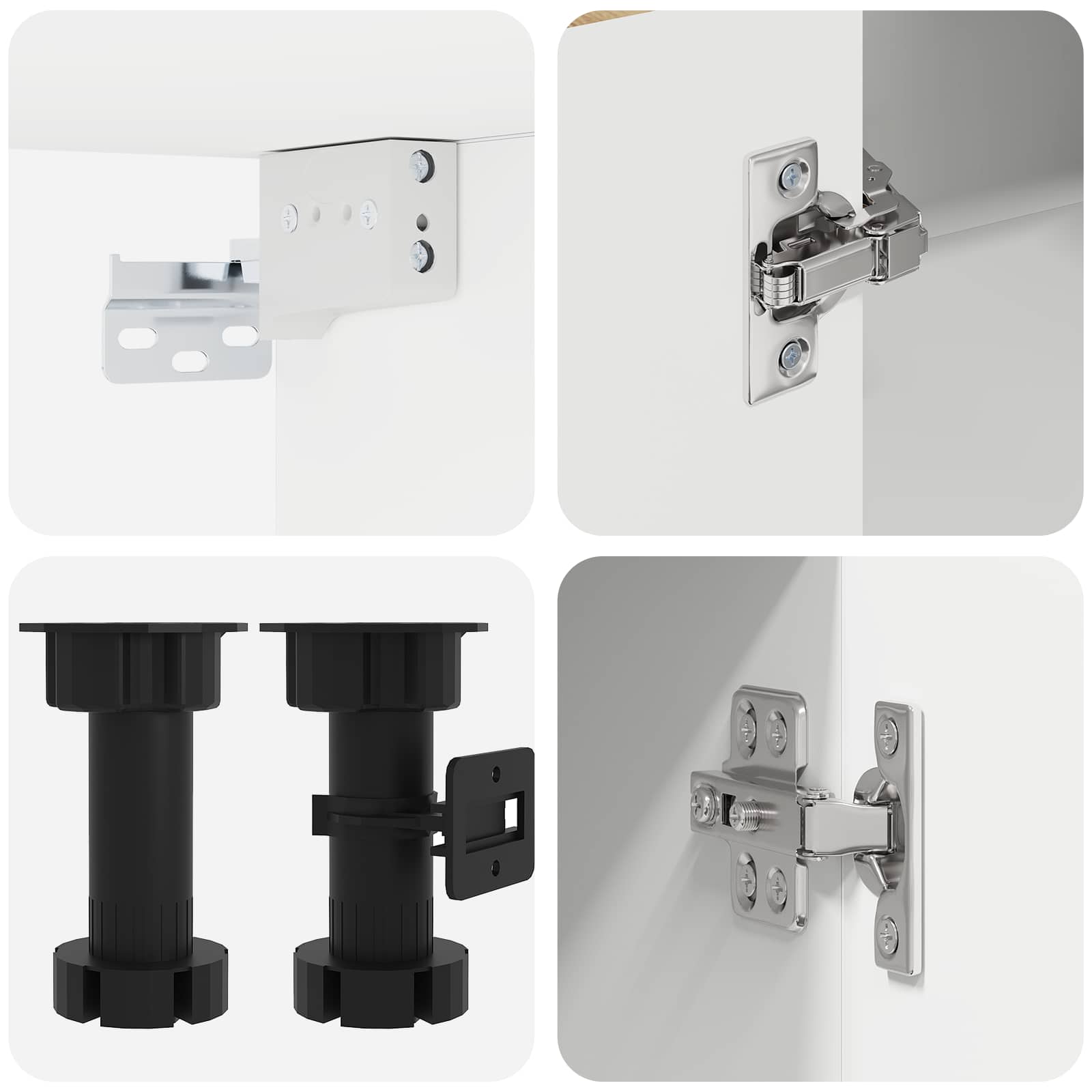 vidaXL Kücheneinheit KALMAR 8 pcs Artisan-Eiche Holzwerkstoff – Bild 5