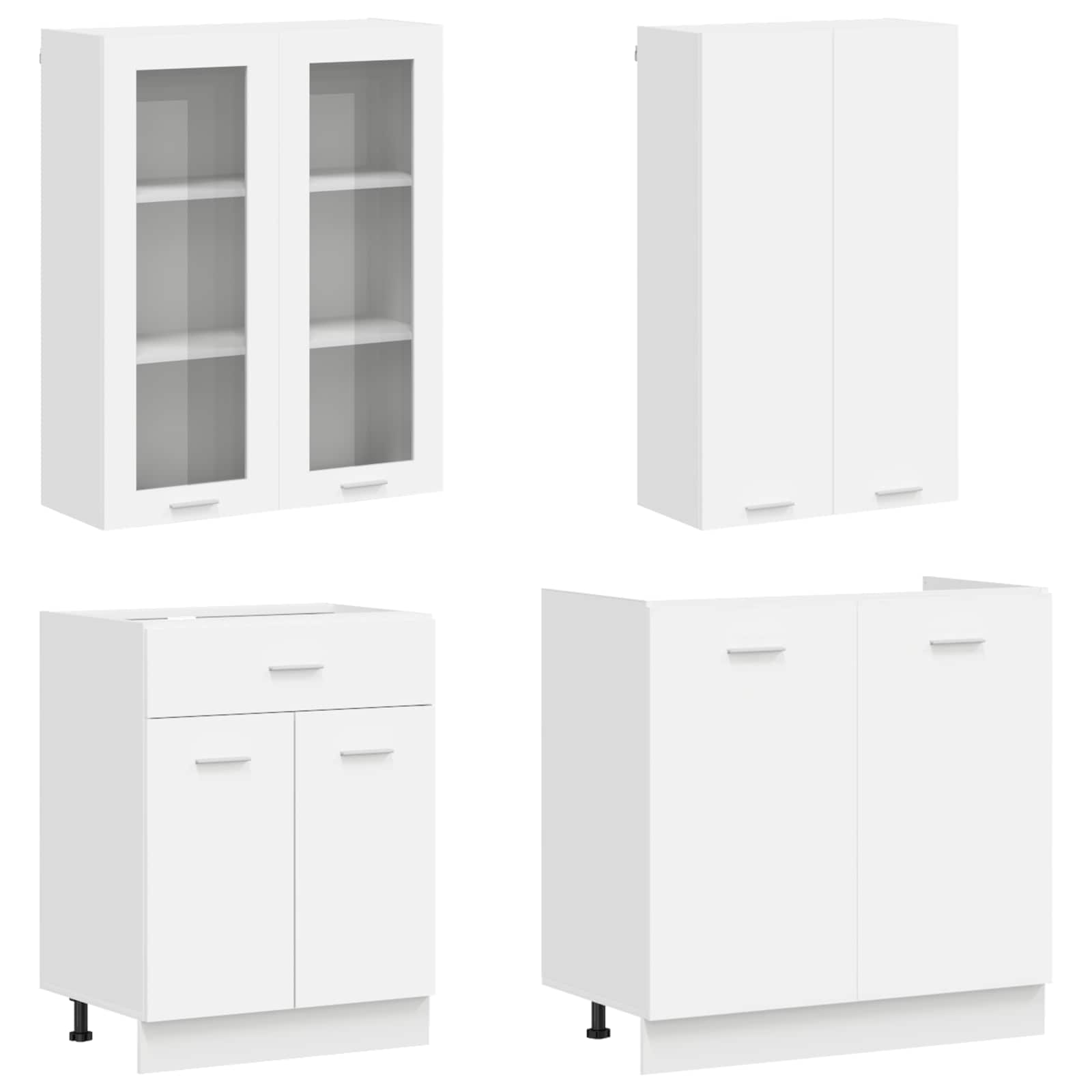 Köksenhet LYON 8 pcs Konstruerat trä