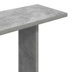 Nástěnná polička Betonově šedá 100 x 20 x 126 cm - obrázek 6