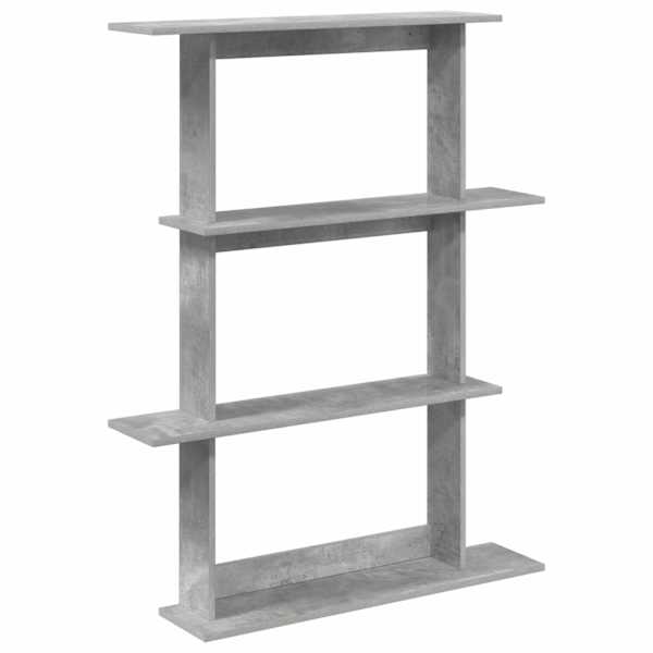 vidaXL Seinariiul Betoonhall 100 x 20 x 126 cm Tehispuit