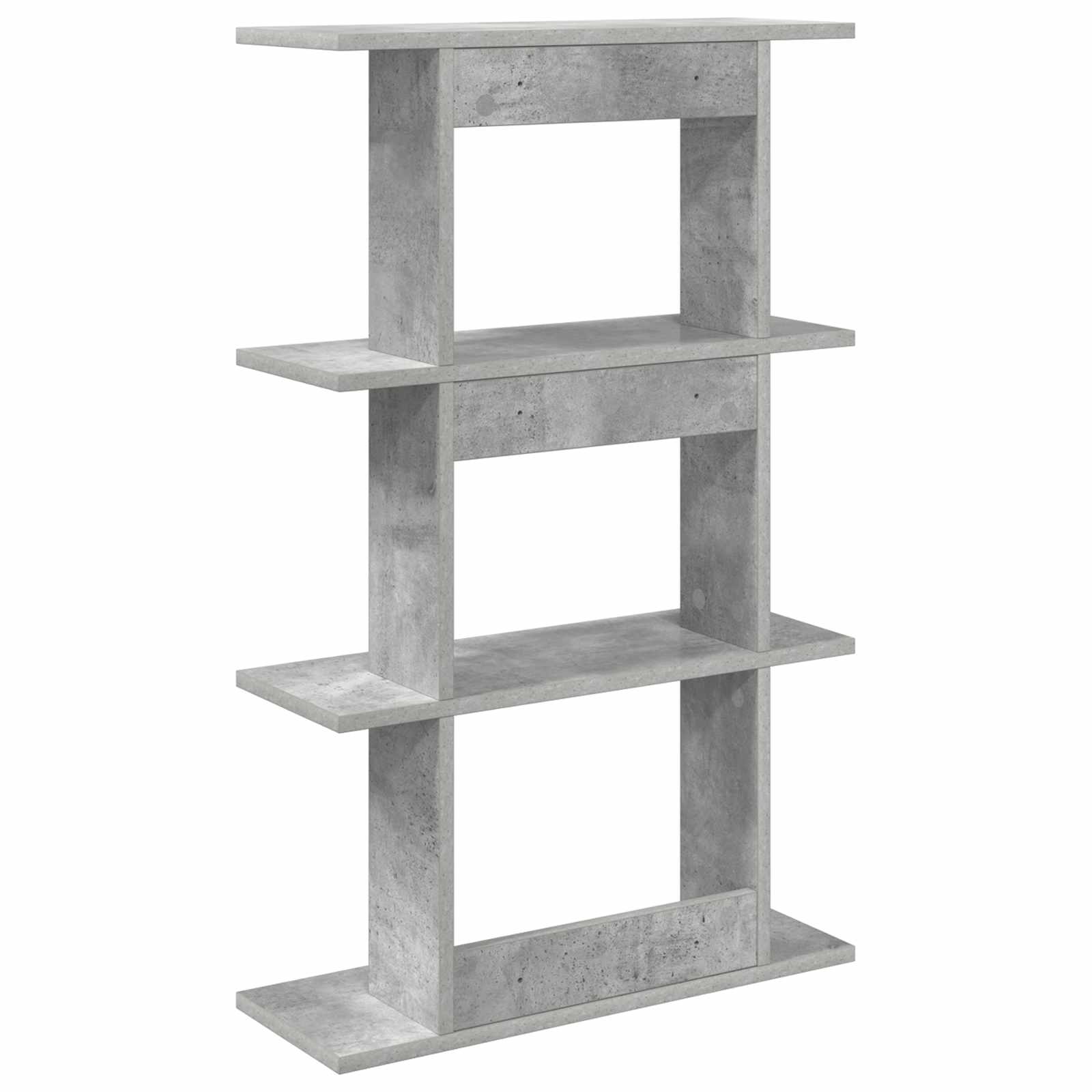 Stenska polica Montaža za steno Siva 56 x 20 x 90 cm - slika 5