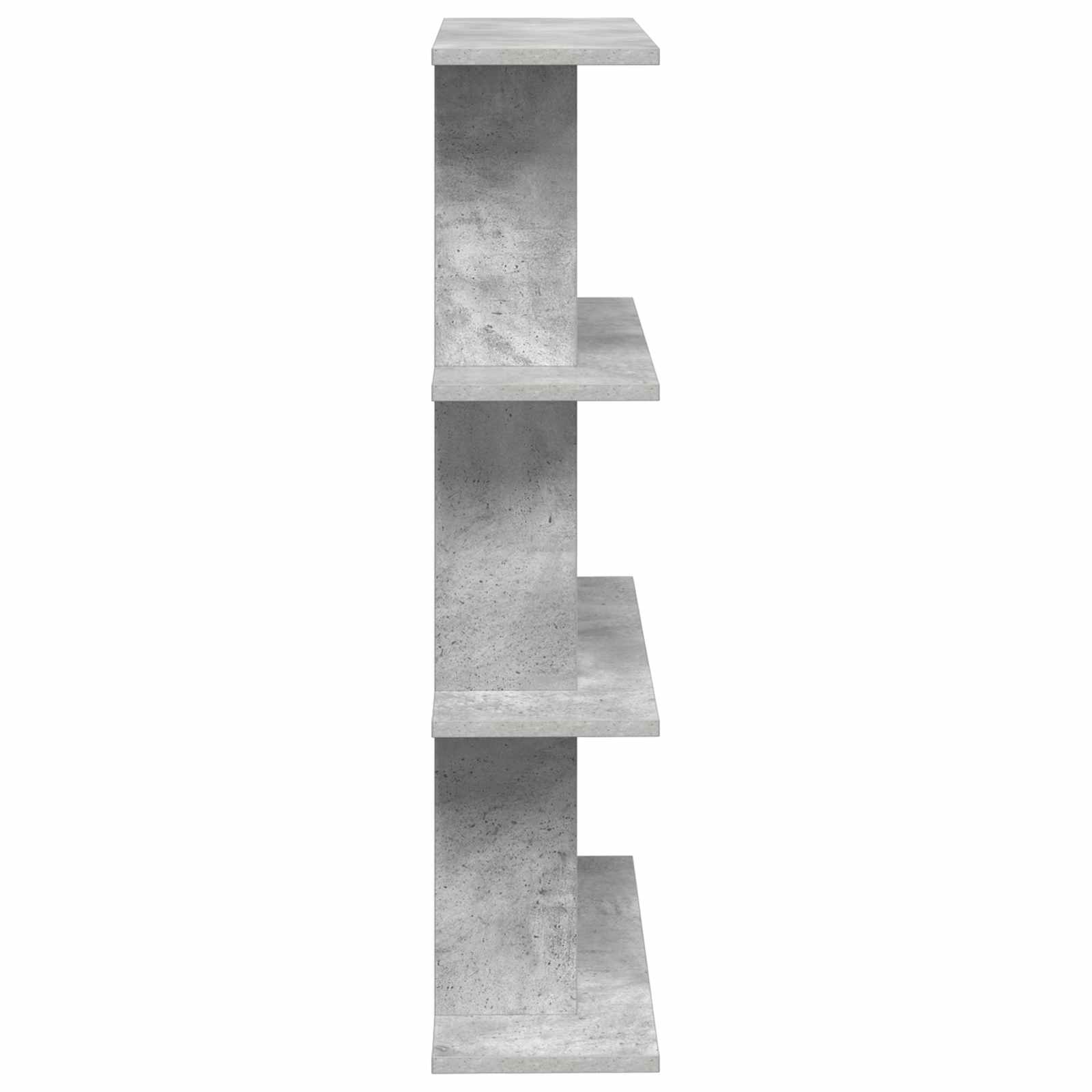Stenska polica Montaža za steno Siva 56 x 20 x 90 cm - slika 4