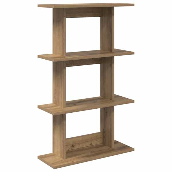 vidaXL Seinariiul Seinale kinnitav Artisan tamm 56 x 20 x 90 cm