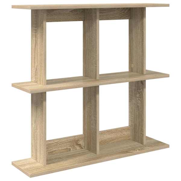 vidaXL Seinariiul Seinale kinnitav Sonoma tamm 80 x 20 x 75 cm