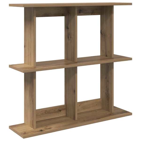 vidaXL Seinariiul Seinale kinnitav Artisan tamm 80 x 20 x 75 cm