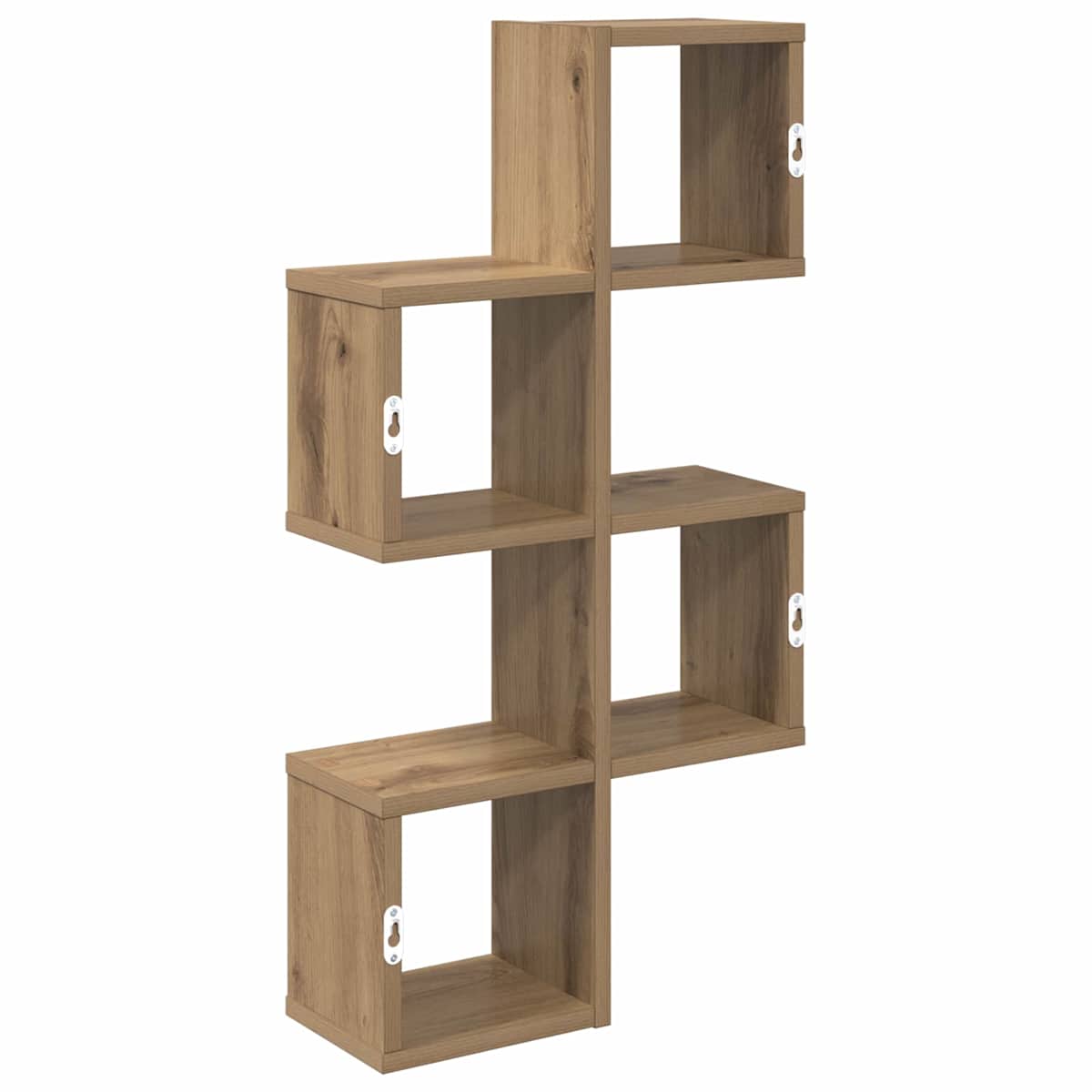 Væghylde Vægmonteret 39 x 15 x 76 cm Konstrueret træ - Billede 6