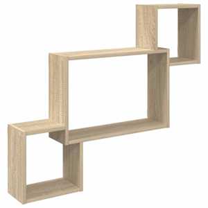 vidaXL Seinariiul Seinale kinnitav Sonoma tamm 91,5 x 15 x 76 cm