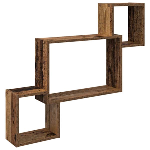 vidaXL Seinariiul Seinale kinnitav Vana puit 91,5 x 15 x 76 cm