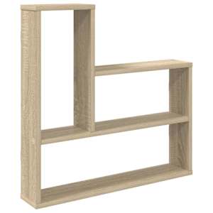 vidaXL Seinariiul Sonoma tamm 60 x 11 x 60 cm Tehispuit