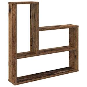 vidaXL Seinariiul Vana puit 60 x 11 x 60 cm Tehispuit