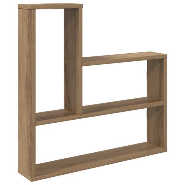 vidaXL Seinariiul Artisan tamm 60 x 11 x 60 cm Tehispuit