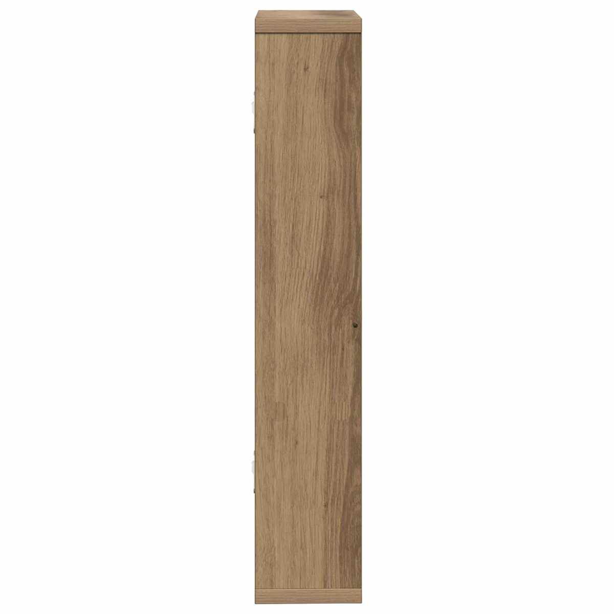 Væghylde 60 x 11 x 60 cm Konstrueret træ - Billede 5