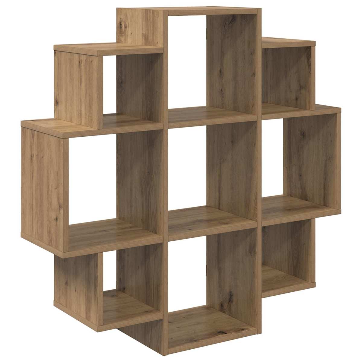 Væghylde 90 x 25 x 90 cm Konstrueret træ - Billede 2